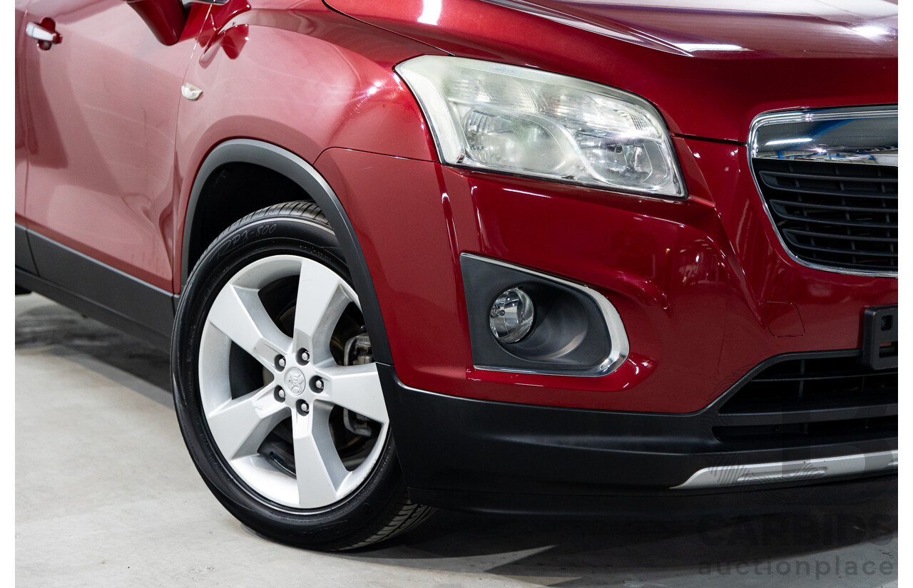 2/2014 Holden Trax LTZ TJ 4d Wagon Velvet Red 1.8L