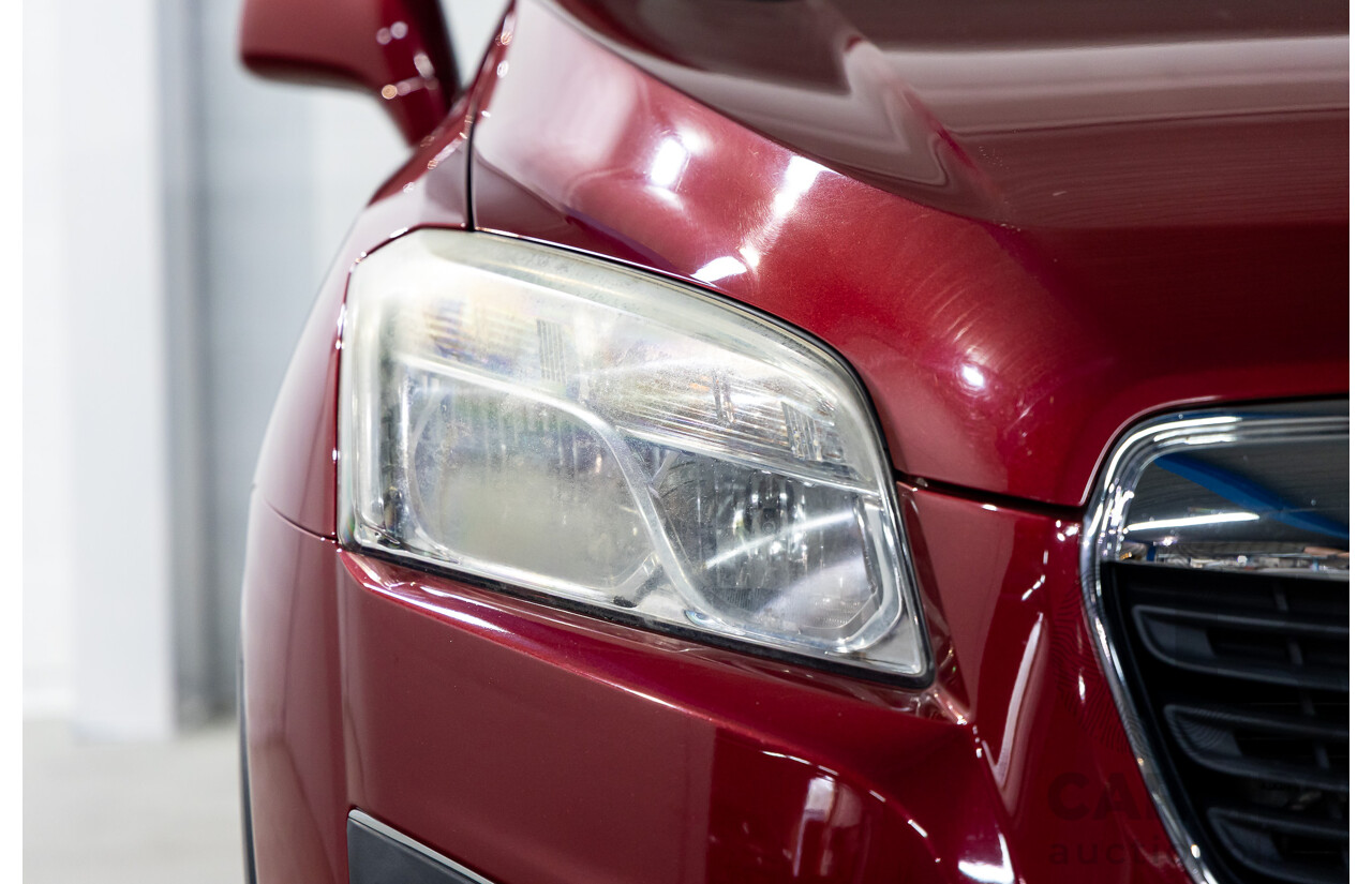 2/2014 Holden Trax LTZ TJ 4d Wagon Velvet Red 1.8L