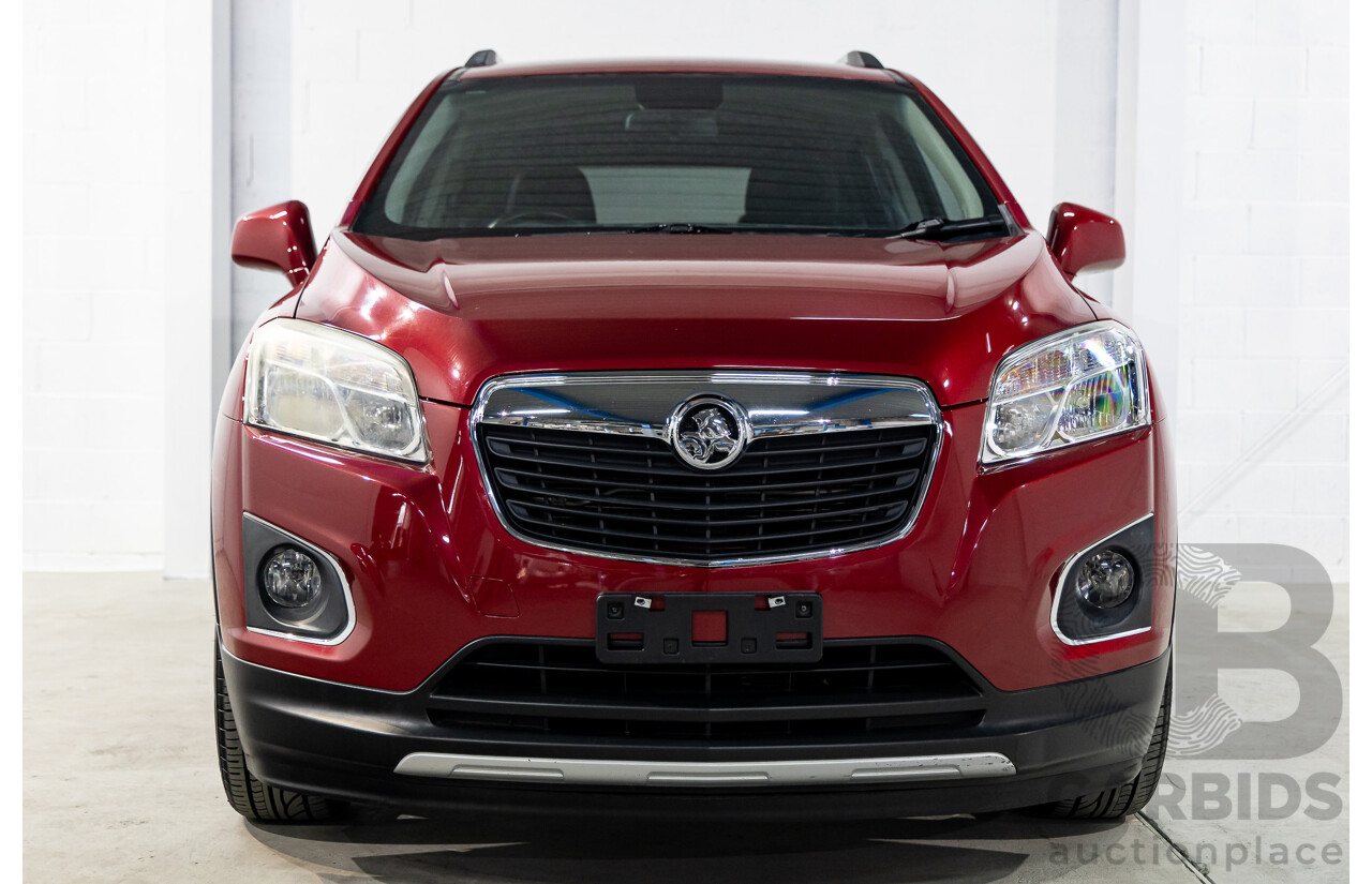 2/2014 Holden Trax LTZ TJ 4d Wagon Velvet Red 1.8L