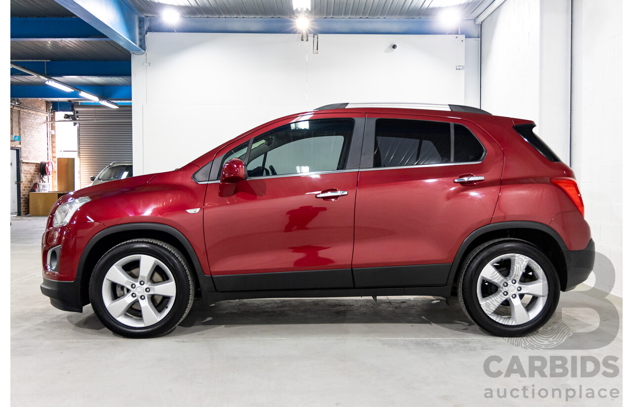 2/2014 Holden Trax LTZ TJ 4d Wagon Velvet Red 1.8L