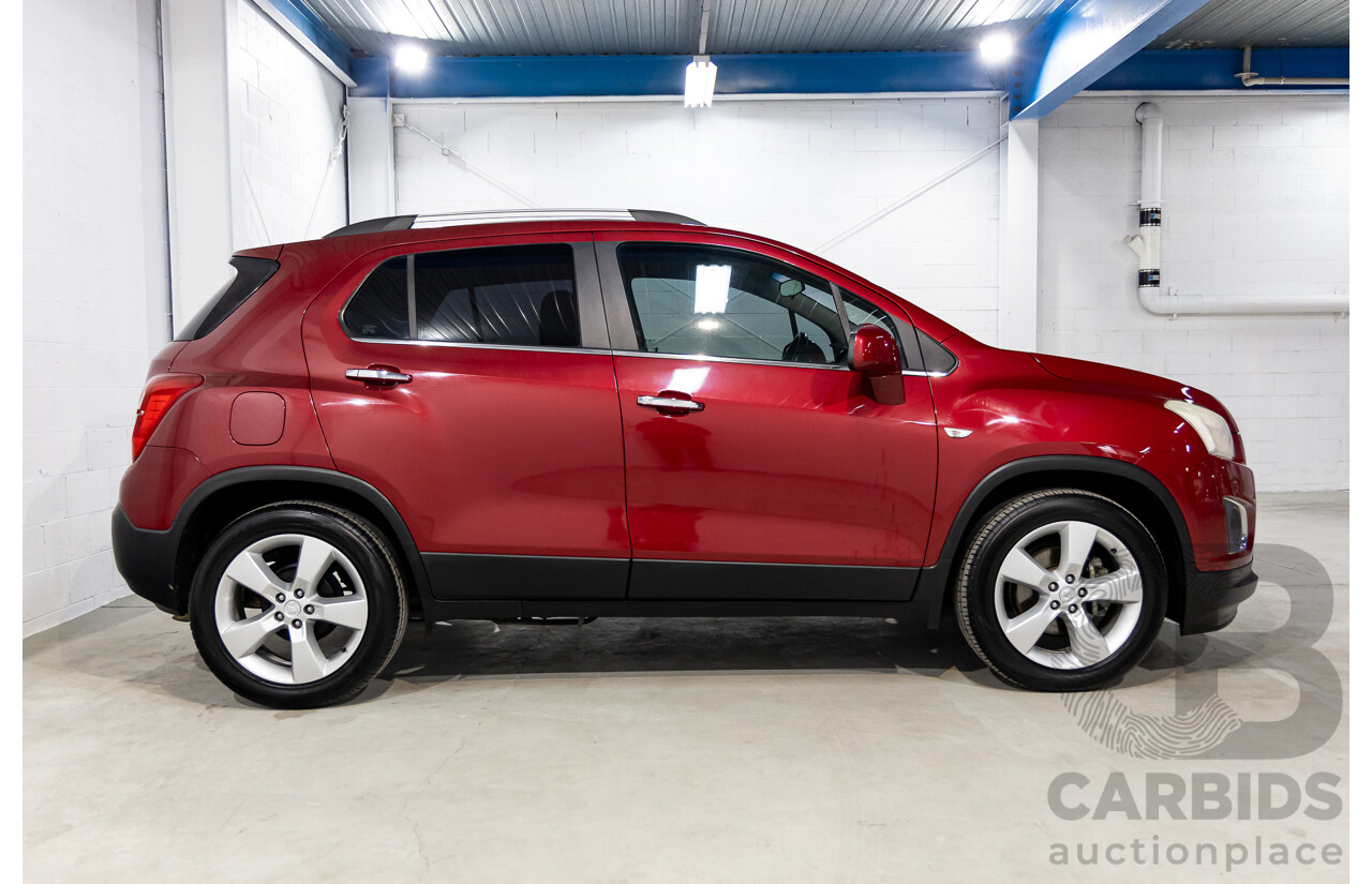 2/2014 Holden Trax LTZ TJ 4d Wagon Velvet Red 1.8L