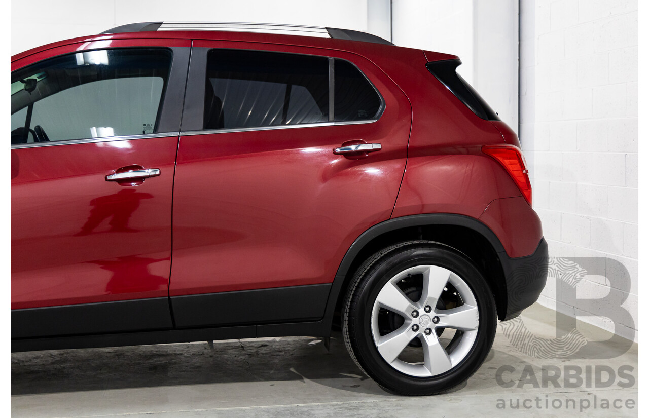 2/2014 Holden Trax LTZ TJ 4d Wagon Velvet Red 1.8L