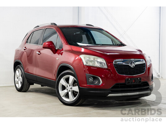 2/2014 Holden Trax LTZ TJ 4d Wagon Velvet Red 1.8L