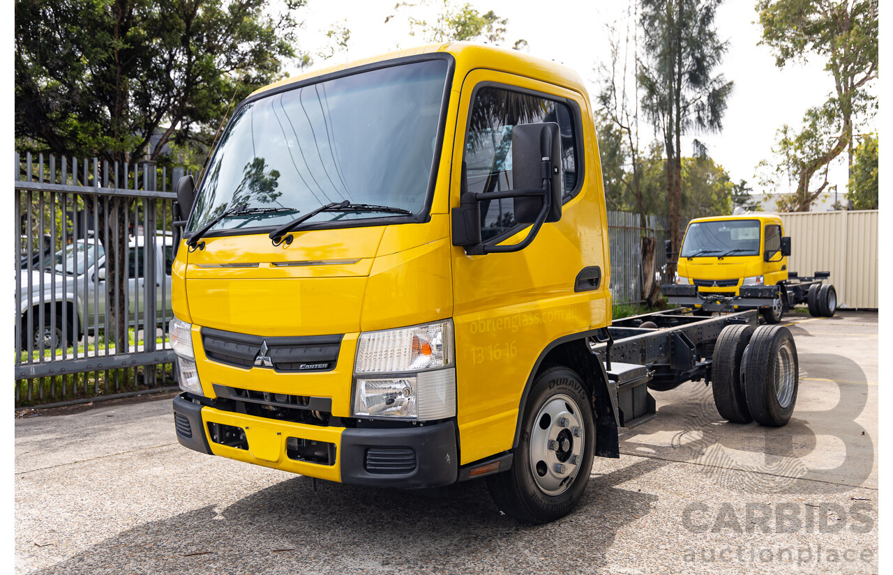 02/2016 Mitsubishi Canter L 7/800 4x2 Cab Chassis 2d Truck Turbo Diesel 3.0L