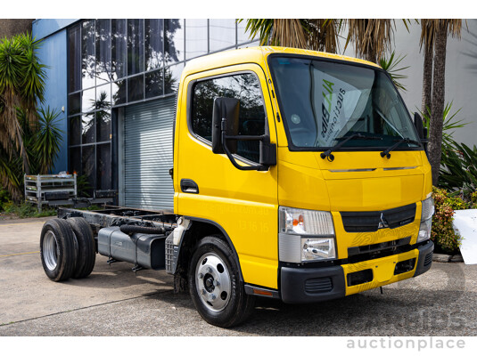 02/2016 Mitsubishi Canter L 7/800 4x2 Cab Chassis 2d Truck Turbo Diesel 3.0L