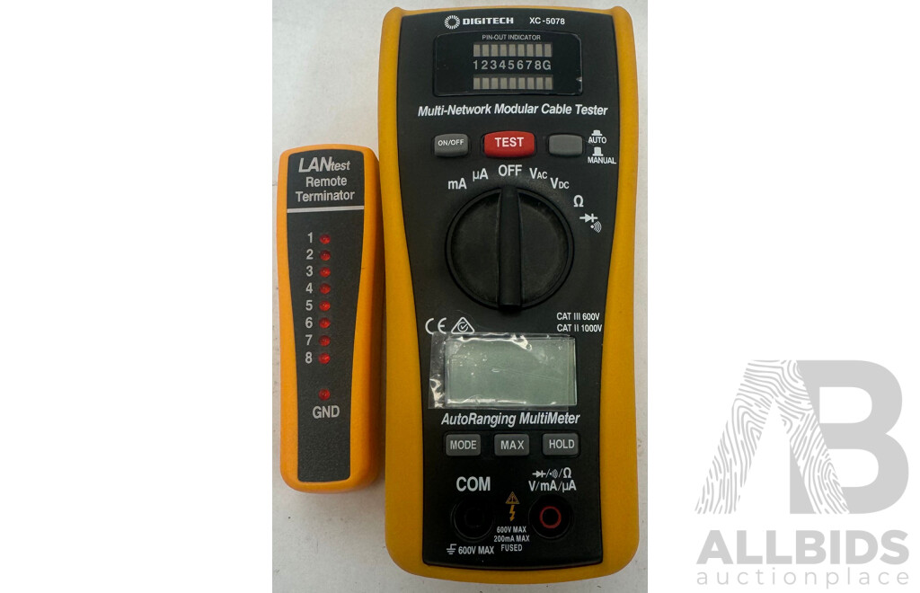 Digitech Multi-Network Modular Cable Tester