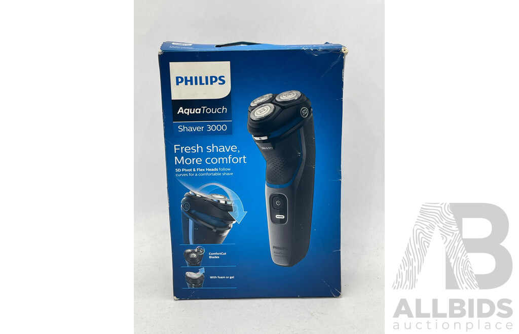 Philips Aqua Touch Shaver 3000 - Brand New RRP $119