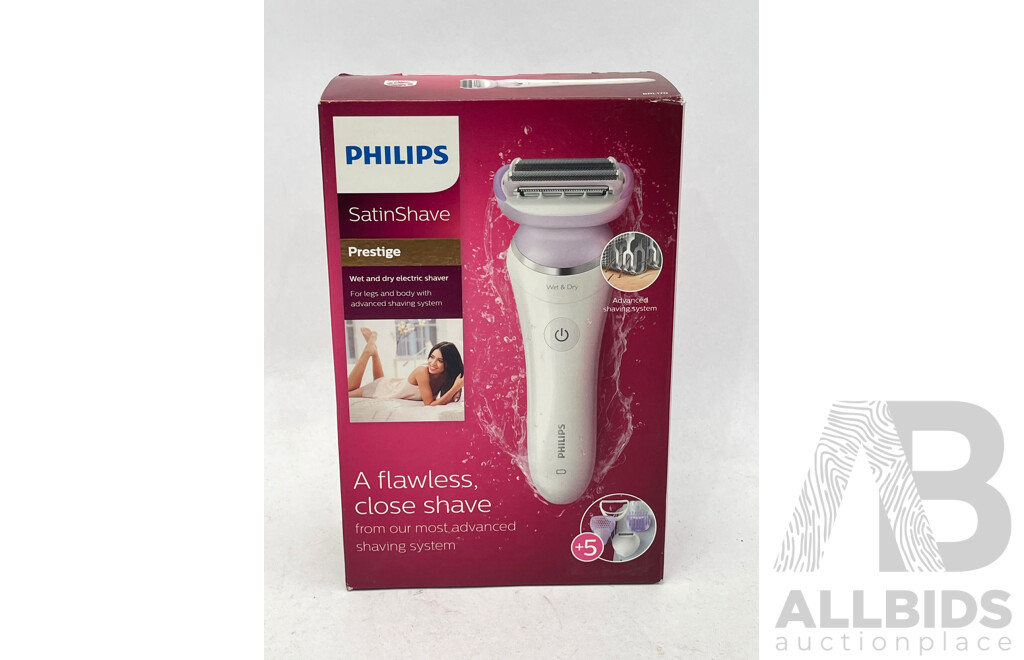 Philips SatinShave Prestige Wet and Dry Electric Shaver - Brand New - RRP $95