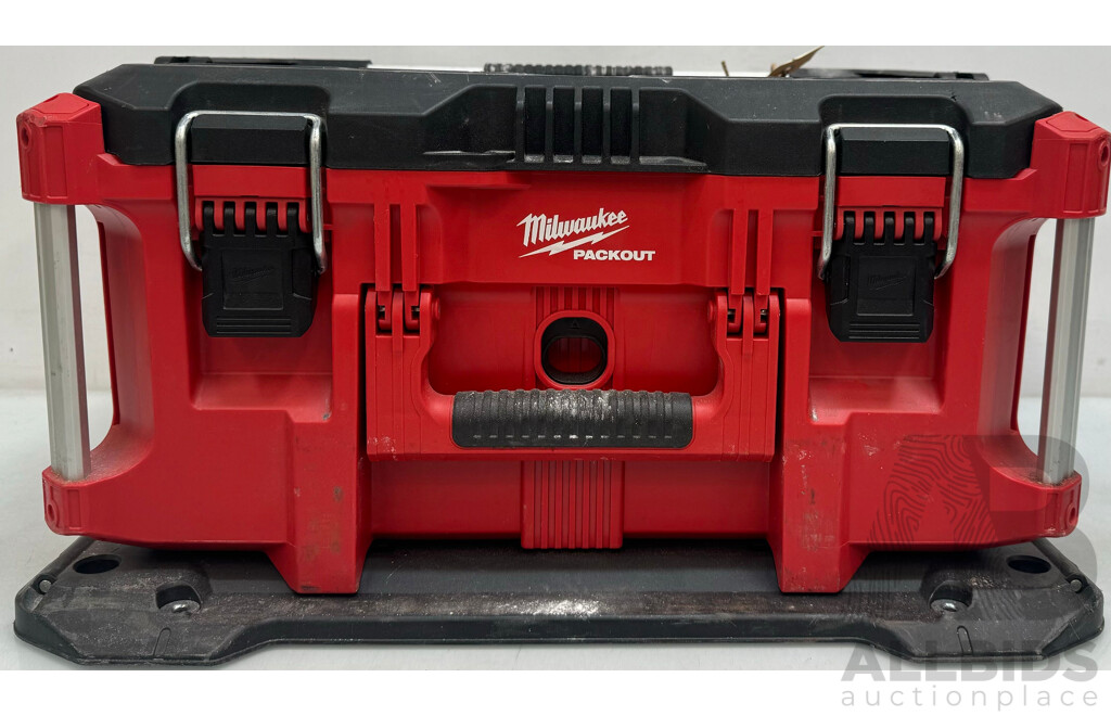 Milwaukee Packout Tool Box with Makita Power Tools