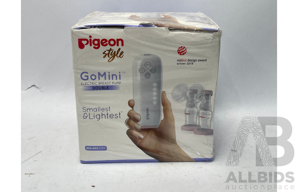 Pigeon GoMini Double Electric Breast Pump - Brand New - RRP $225