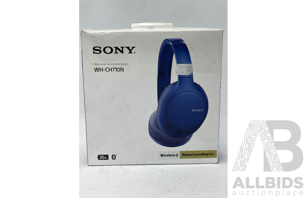 Sony Wireless Noise Canceling Headphones - Brand New - RRP $299