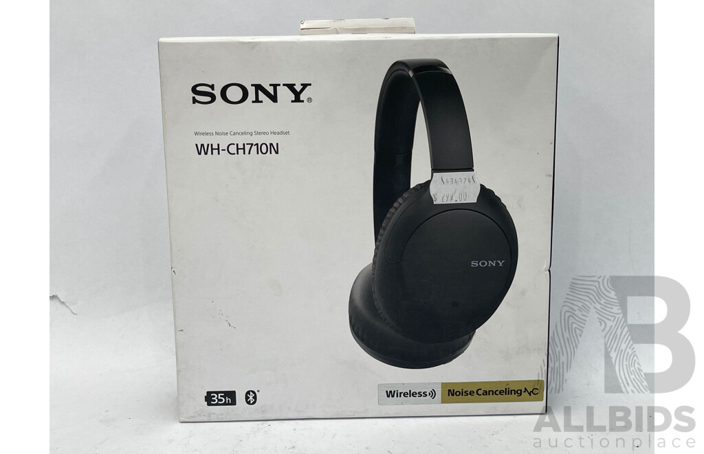 Sony Wireless Noise Canceling Headphones - Brand New - RRP $299