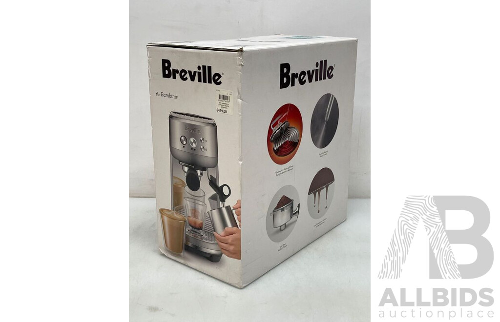 Breville Bambino Espresso Coffee Machine - Brand New - RRP $499