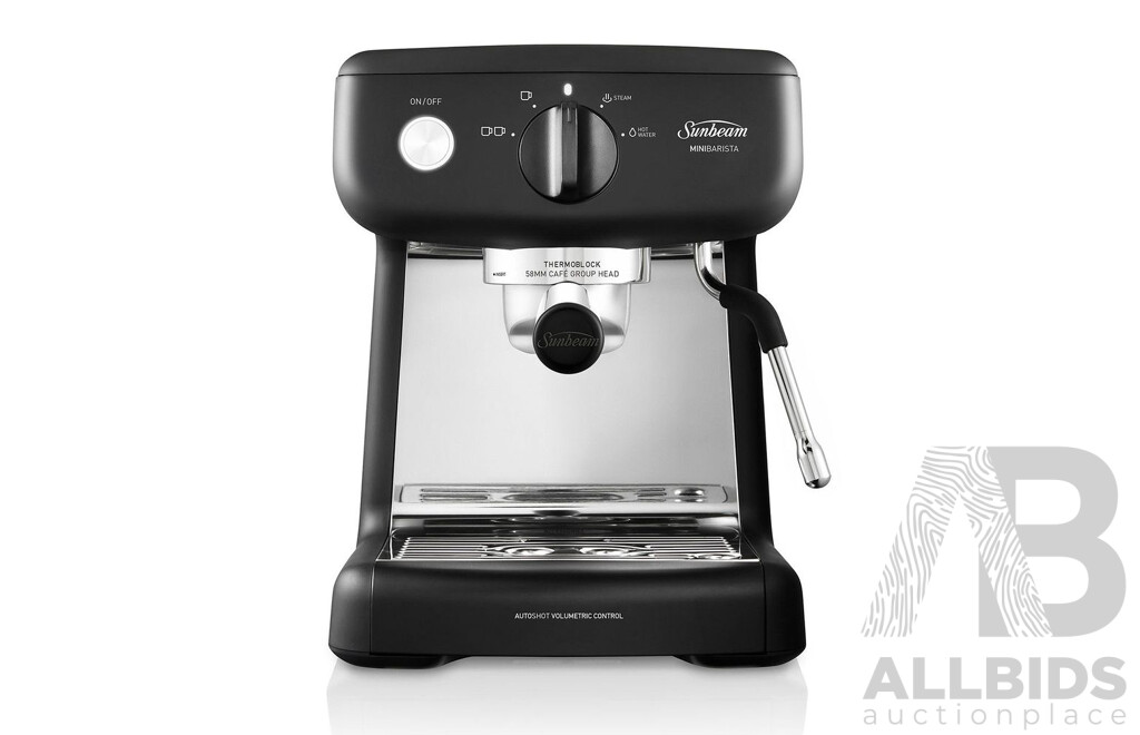 Sunbeam Mini Barista Espresso Coffee Machine - Brand New - RRP $299