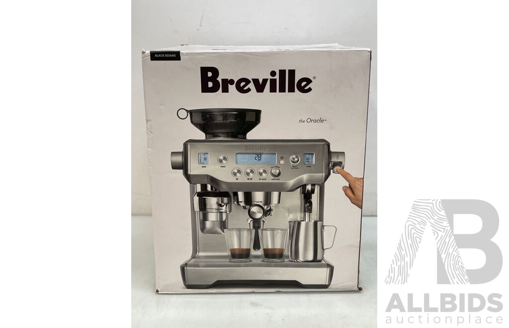 Breville Oracle Automatic Coffee Machine - Brand New - RRP $2599