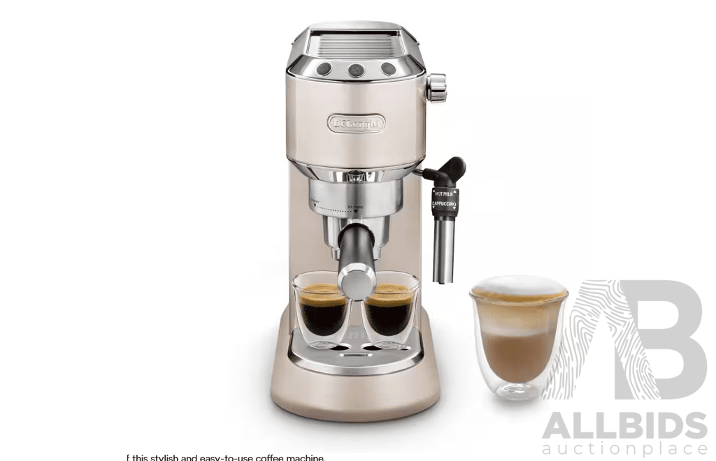 Delonghi Dedica Metallics Espresso Machine - Brand New