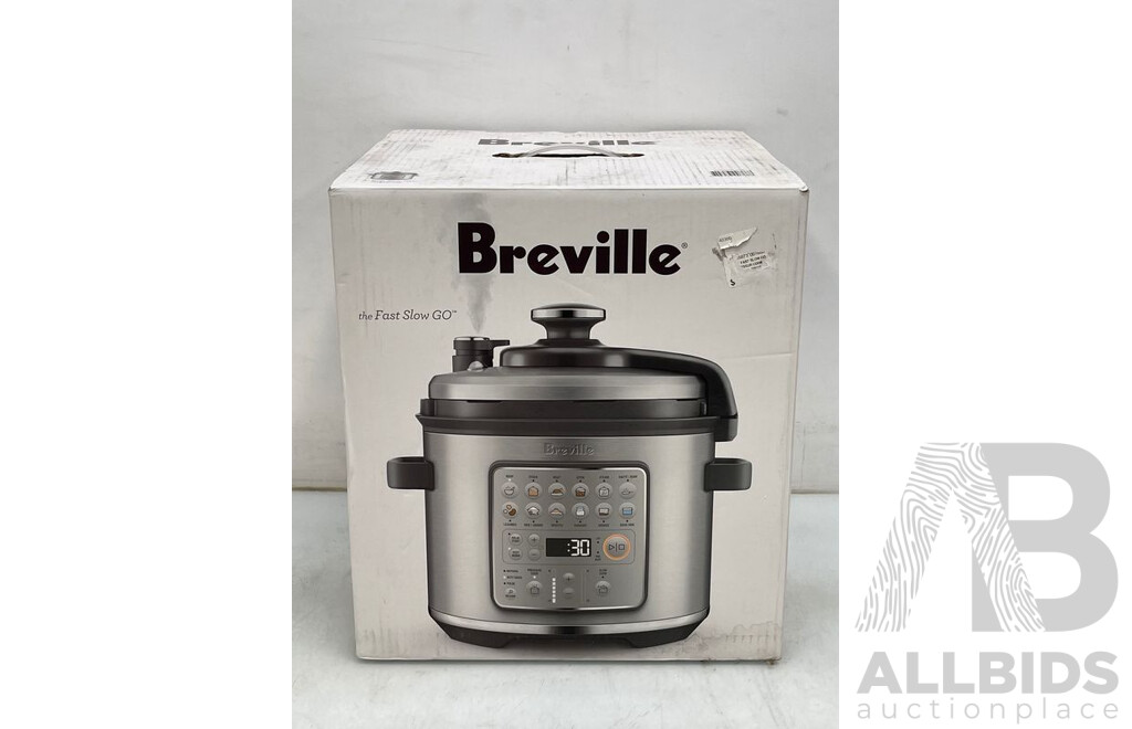 Breville the Fast Slow GO Multicooker - Brand New - RRP $329