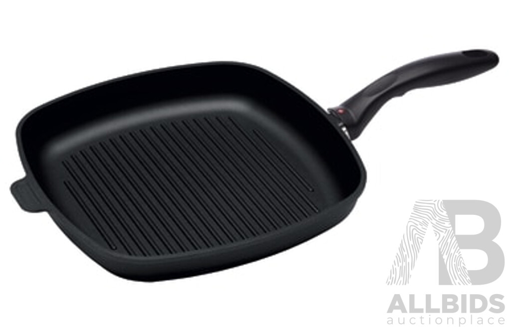 Swiss Diamond Square Non Stick Grill Pan - Brand New - RRP $285