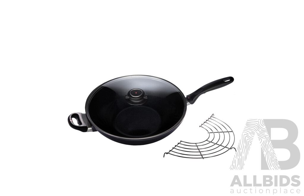 Swiss Diamond 5.0 Ltr Wok with Lid - Brand New - RRP $420