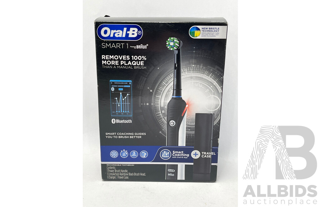 Oral B Smart 1 Electric Toothbrush - Brand New - RRP $289