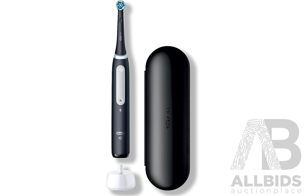 Oral-B IO Series 4 Black Electric Toothbrush - Brand New - RRP $149