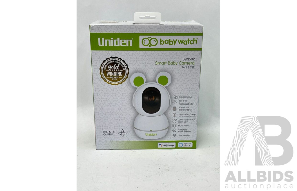 Uniden Smart Baby Camera - Brand New - RRP $179