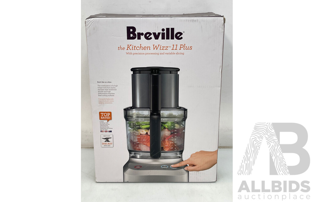 Breville Kitchen Wizz 11 Plus Food Processor - Brand New - RRP $529