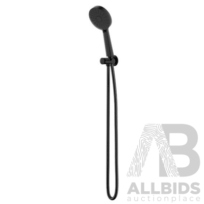 Methven Krome Hand Shower Airstream 120mm 3 Function 3Star Matte Black - Brand New - RRP $315