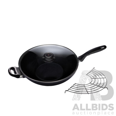 Swiss Diamond 5.0 Ltr Wok with Lid - Brand New - RRP $420