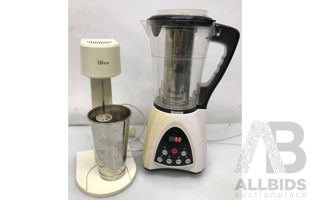 Tiffany Milkshake Maker and Soup Master Soup Maker - Lot of 2