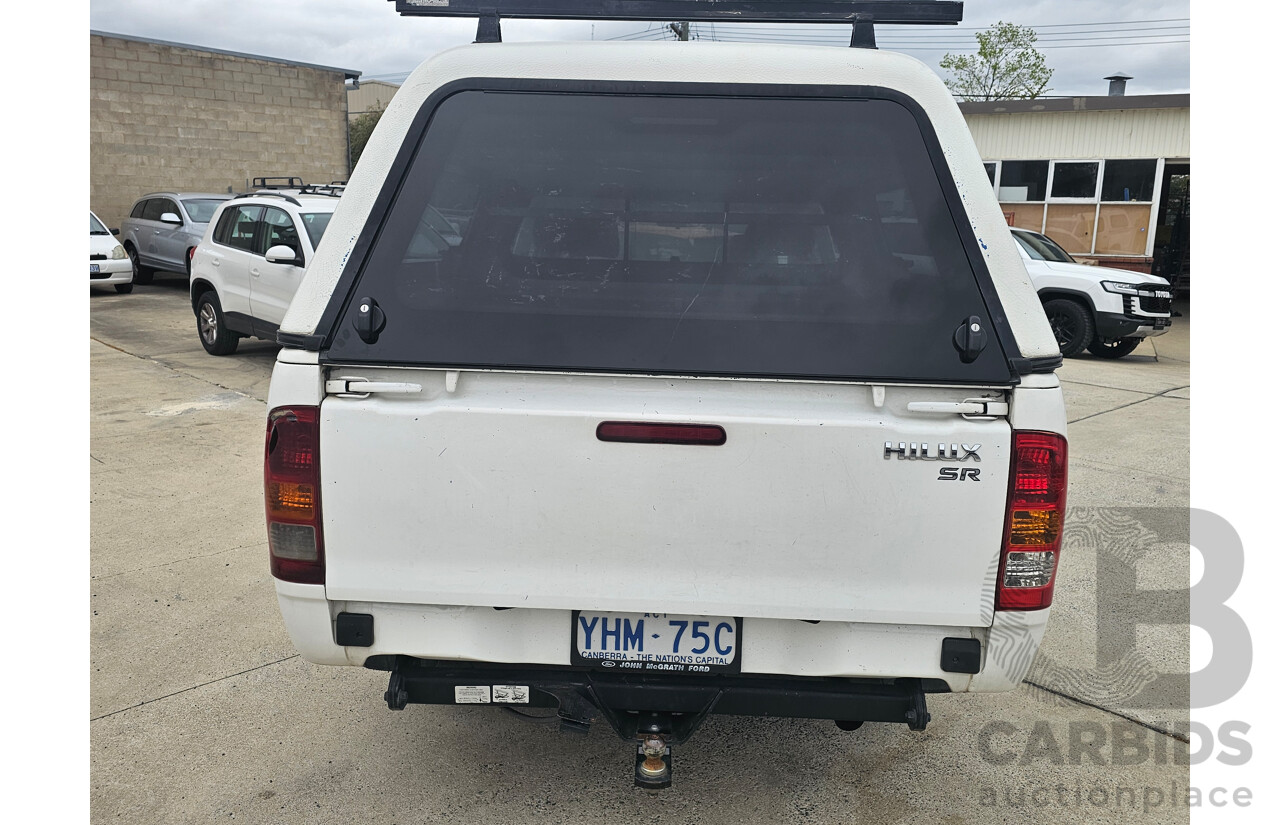 7/2006 Toyota Hilux SR KUN16R Dual Cab P/Up White 3.0L