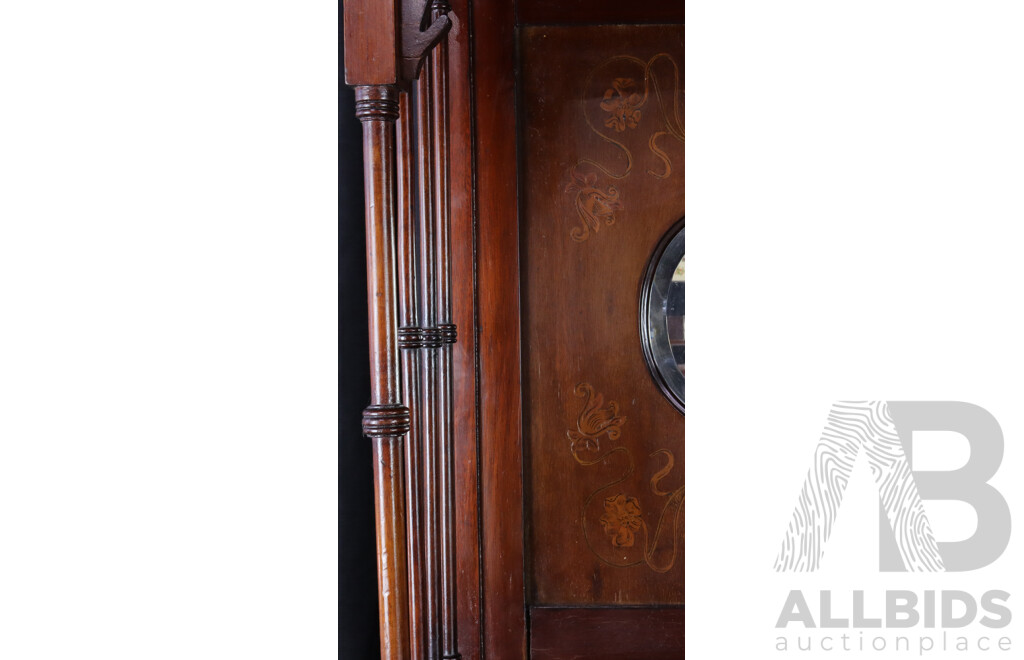 Art Nouveau Mahogany Parlour Cabinet