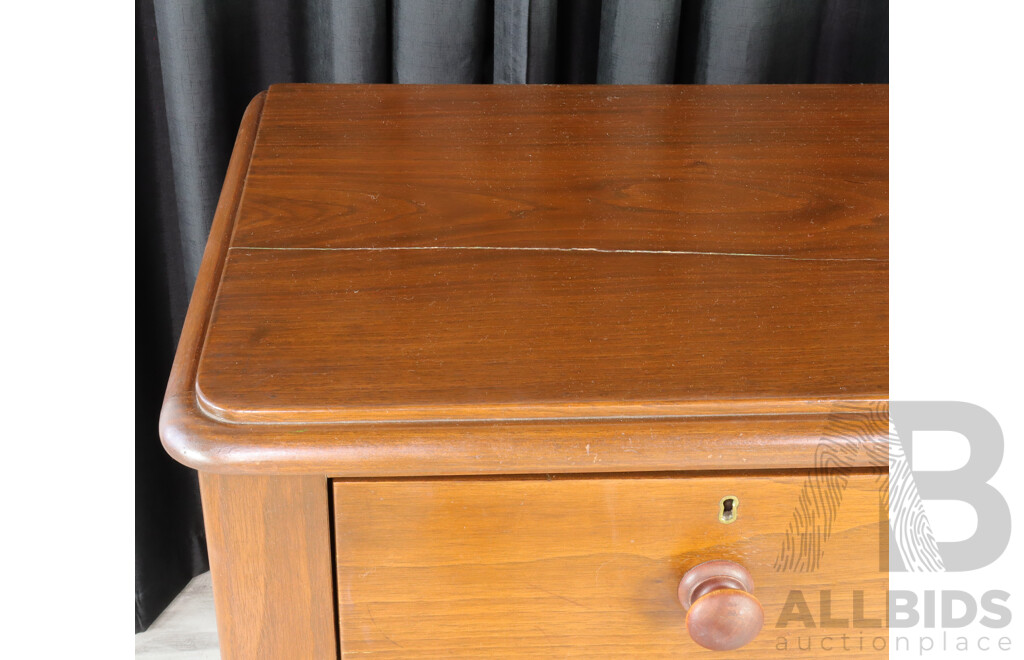 Late Edwardian Cedar Chest of Five Drawers