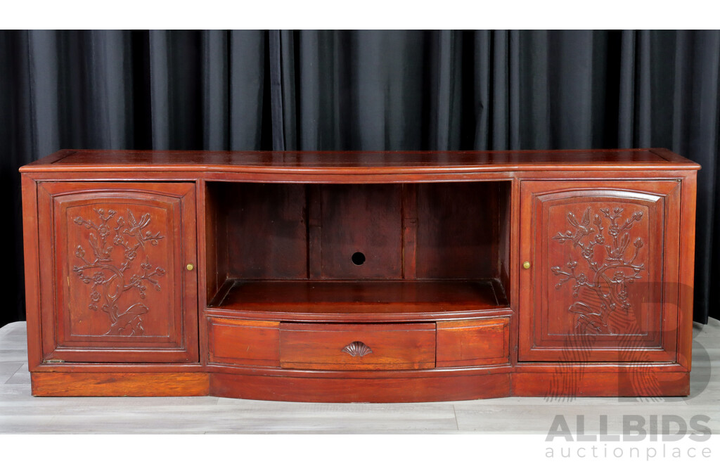 Chinese Rosewood Entertainment Unit