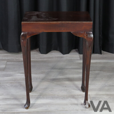 Mahogany Occasional Table