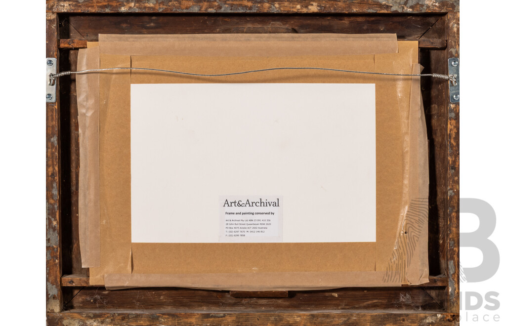 Artist Unknown, (English School, Late 19th Century), Little Girl on Pony with Dogs, Victorian Antique Oil on Card, 39 x 49 cm (frame)