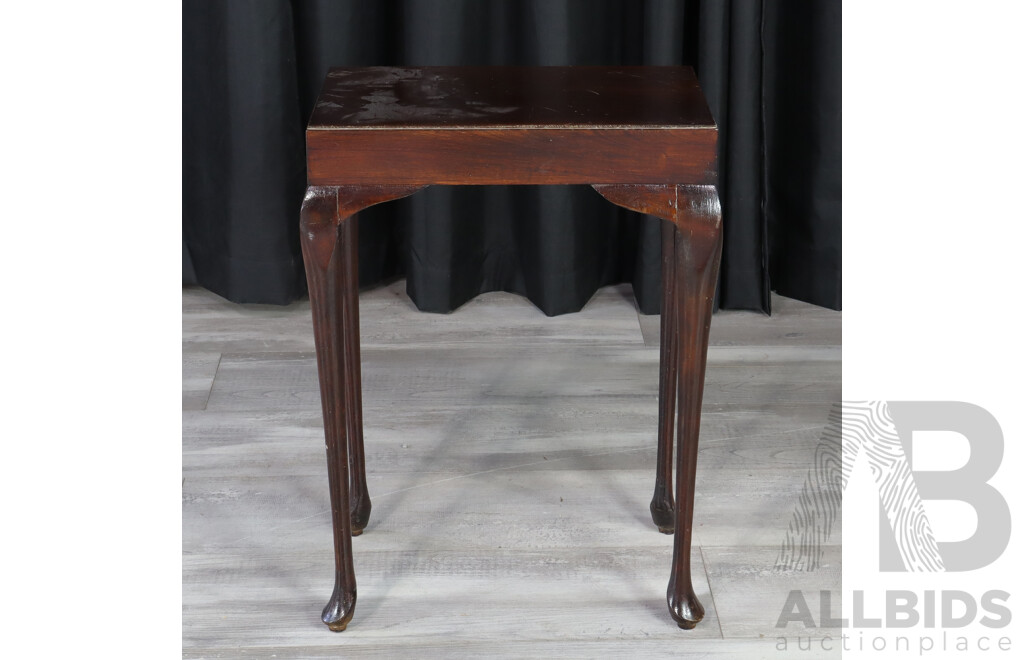 Mahogany Occasional Table