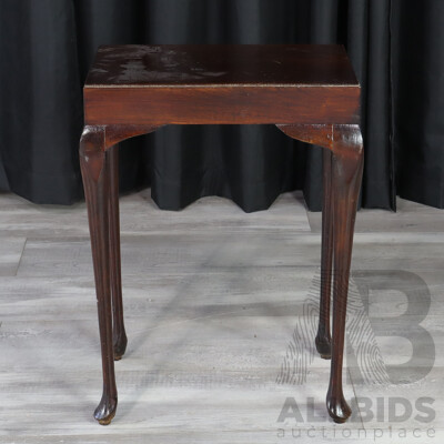 Mahogany Occasional Table