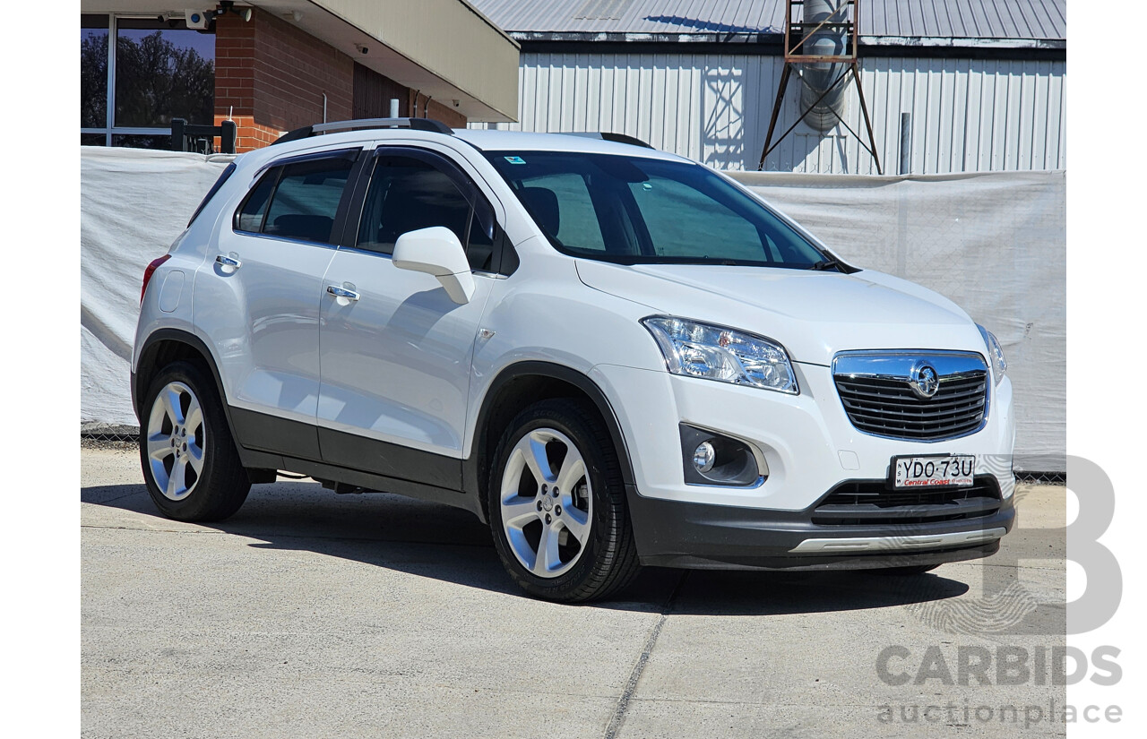 4/2016 Holden Trax LTZ TJ MY16 4d Wagon White 1.4L