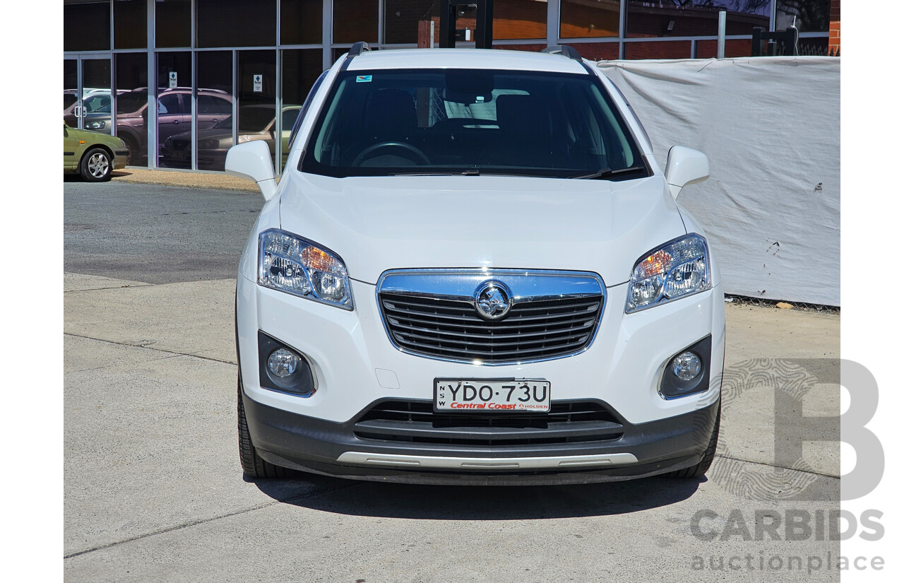 4/2016 Holden Trax LTZ TJ MY16 4d Wagon White 1.4L