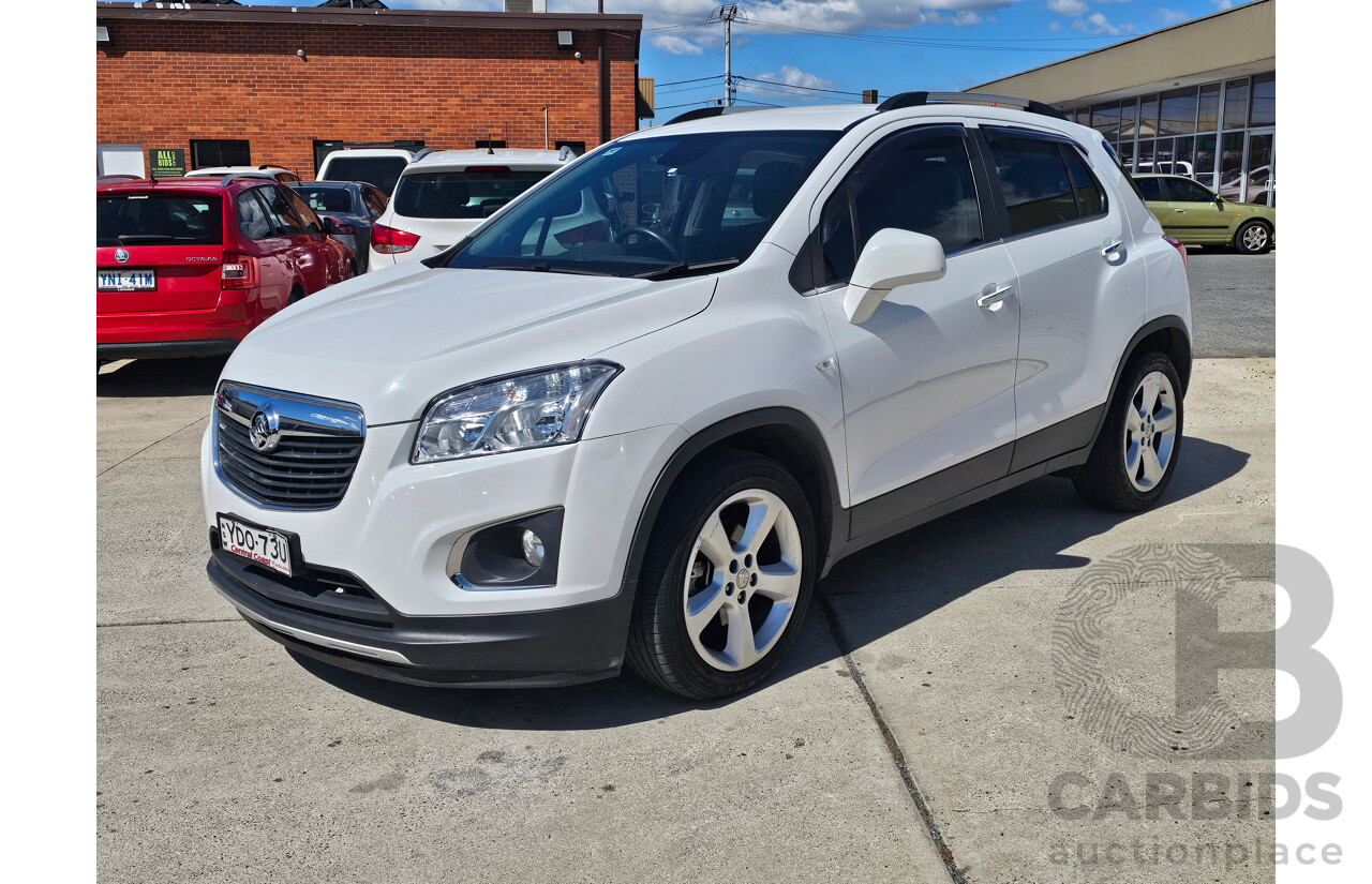 4/2016 Holden Trax LTZ TJ MY16 4d Wagon White 1.4L