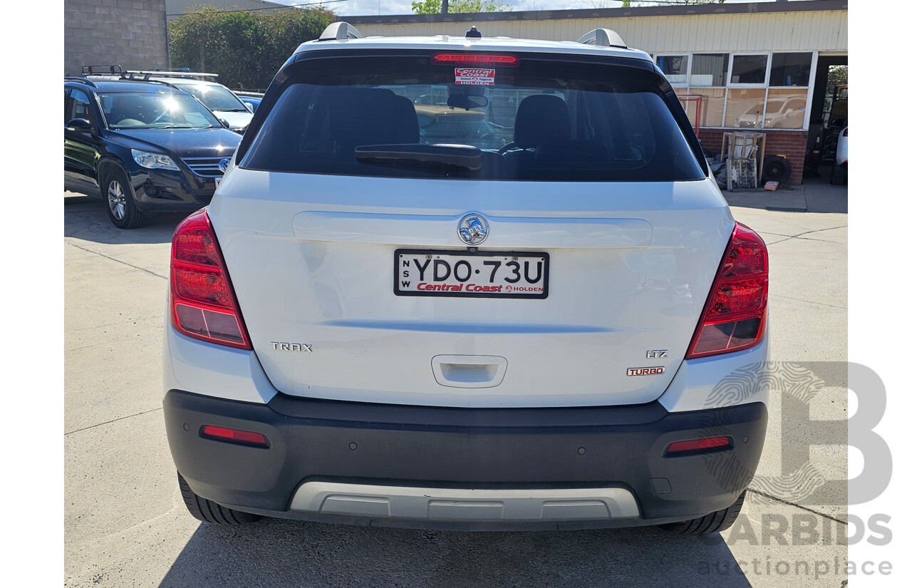 4/2016 Holden Trax LTZ TJ MY16 4d Wagon White 1.4L