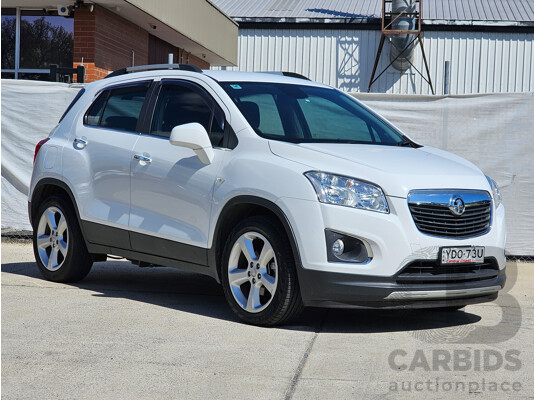 4/2016 Holden Trax LTZ TJ MY16 4d Wagon White 1.4L