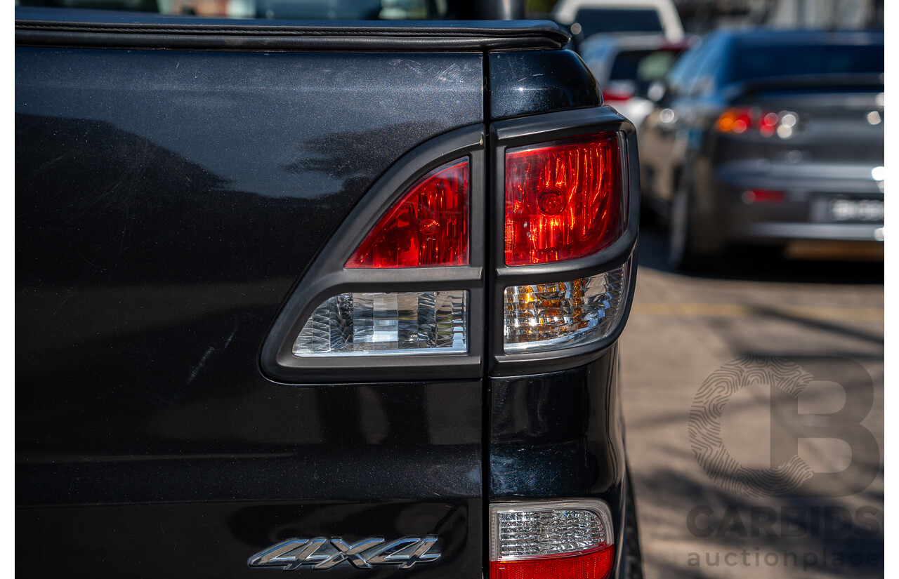 3/2014 Mazda Bt50 GT (4x4) MY13 Dual Cab Utility Black Turbo Diesel 3.2L