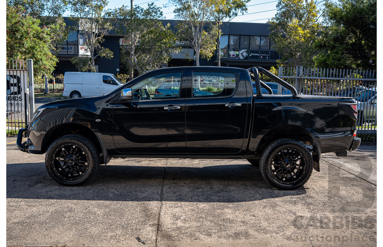 3/2014 Mazda Bt50 GT (4x4) MY13 Dual Cab Utility Black Turbo Diesel 3.2L