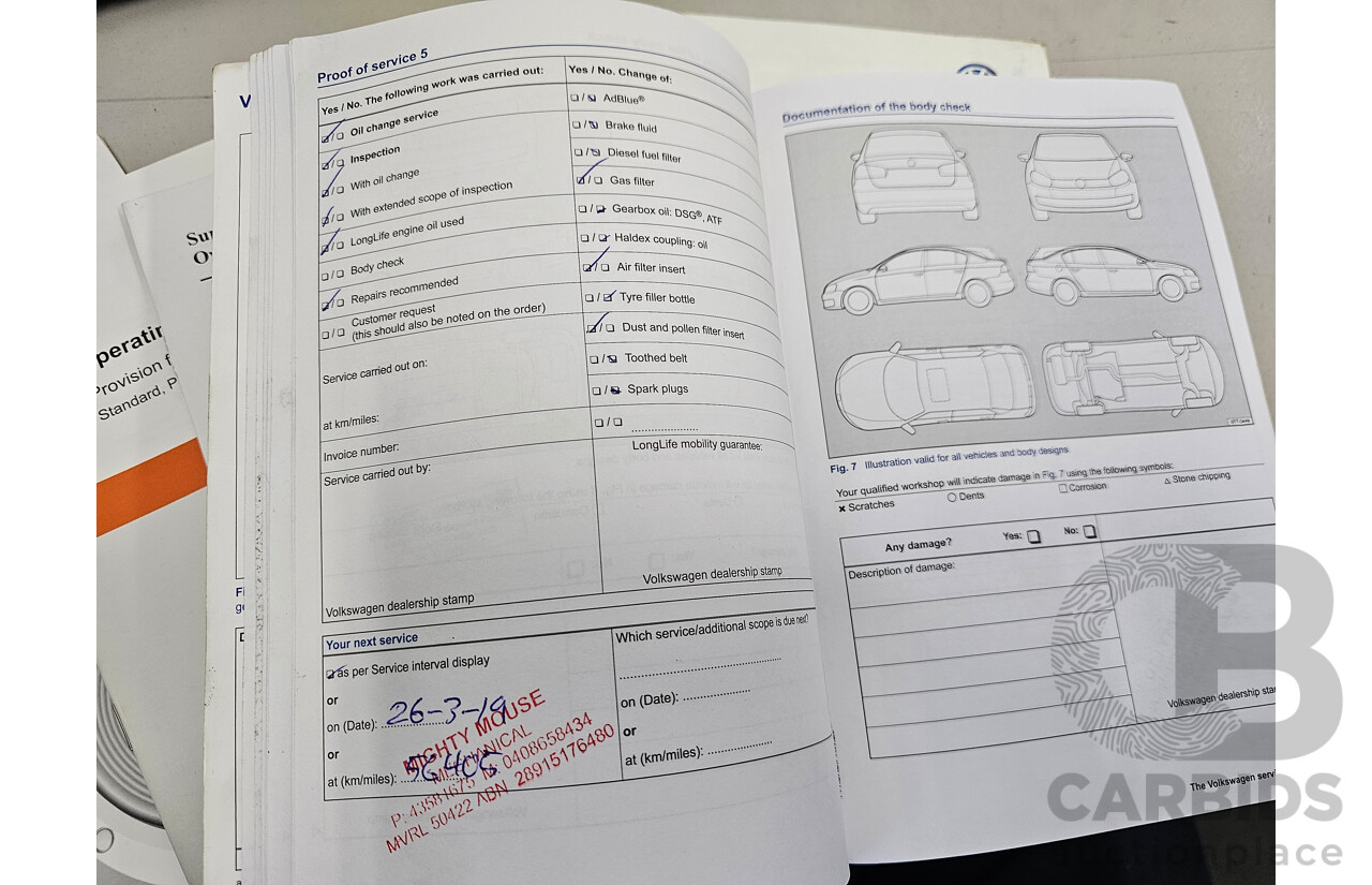 4/2014 Volkswagen Polo Trendline 6R MY14 5d Hatchback White 1.4L