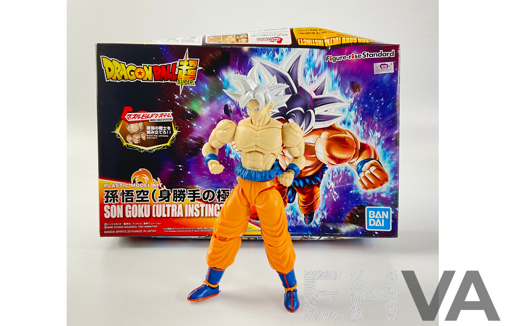 Bandai Dragon Ball Super Son Goku (Ultra Instinct) Plastic Model, Made in Japan