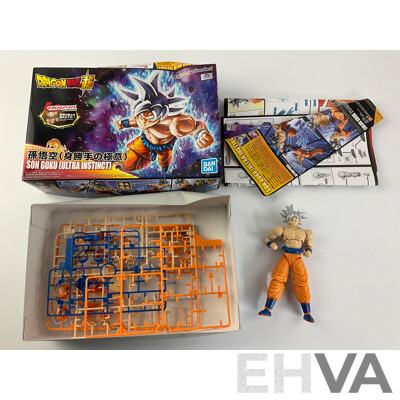 Bandai Dragon Ball Super Son Goku (Ultra Instinct) Plastic Model, Made in Japan