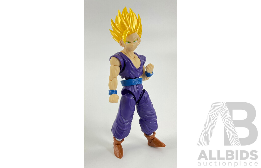 Bandai Dragon Ball Z Super Saiyan 2 Son Gohan Plastic Model, Made in Japan