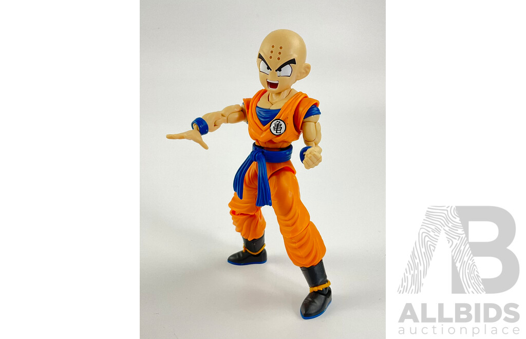 Bandai Dragon Ball Z Krillin Plastic Model, Made in Japan